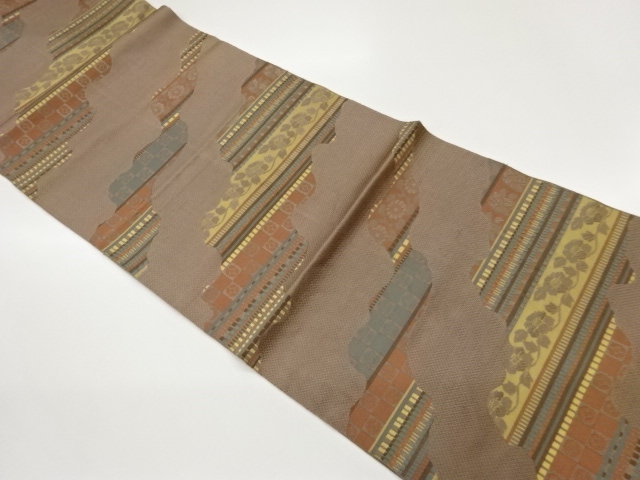 JAPANESE KIMONO / MICHINAGATAKE / YOKODAN / HANABAHA PATTERN / ORIGIDA